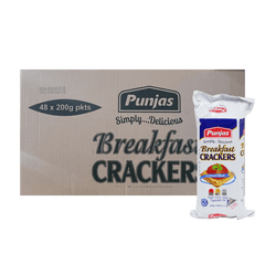 Punjas Breakfast Cracker 200g x 24