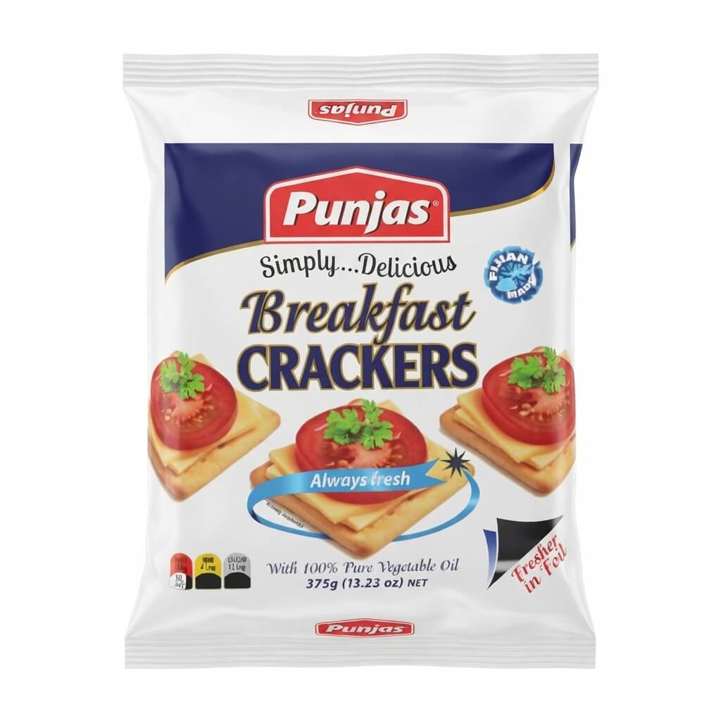Punjas Breakfast Crackers 375g