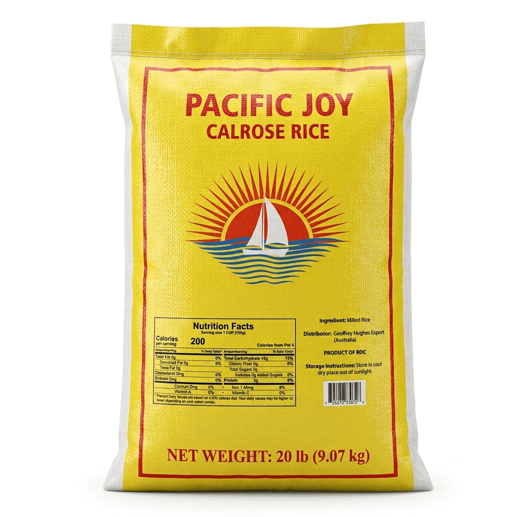 Pacific Calrose Rice 20lbs - Frankie Supermarket