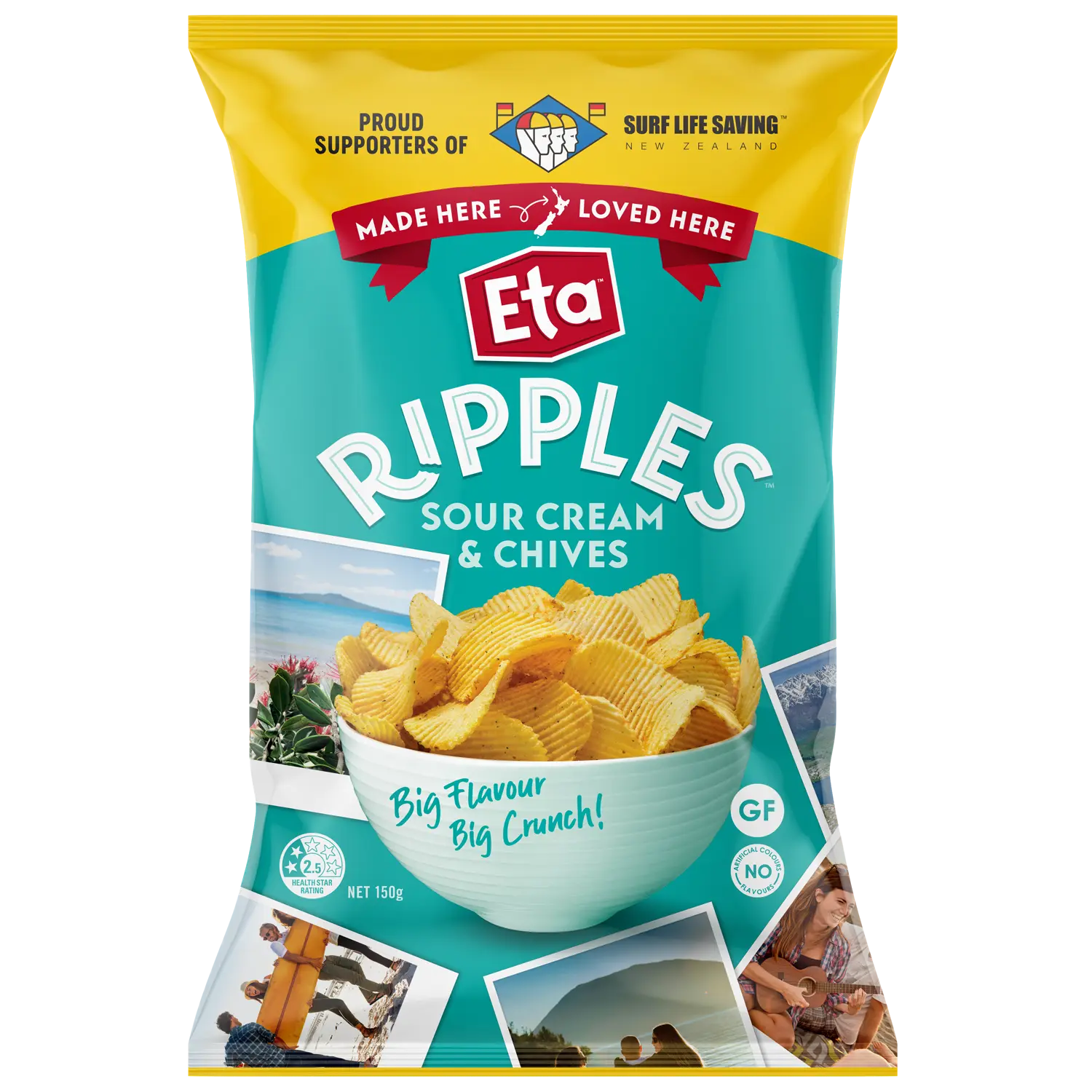 Eta Ripple Cut 150g [Flavors By choice] - Frankie Supermarket