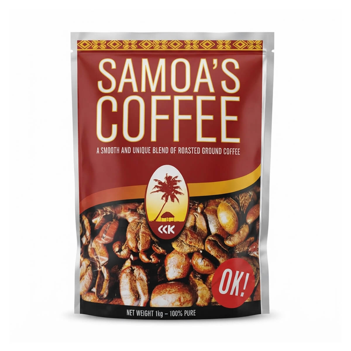 CCK Samoa's Coffee 1kg