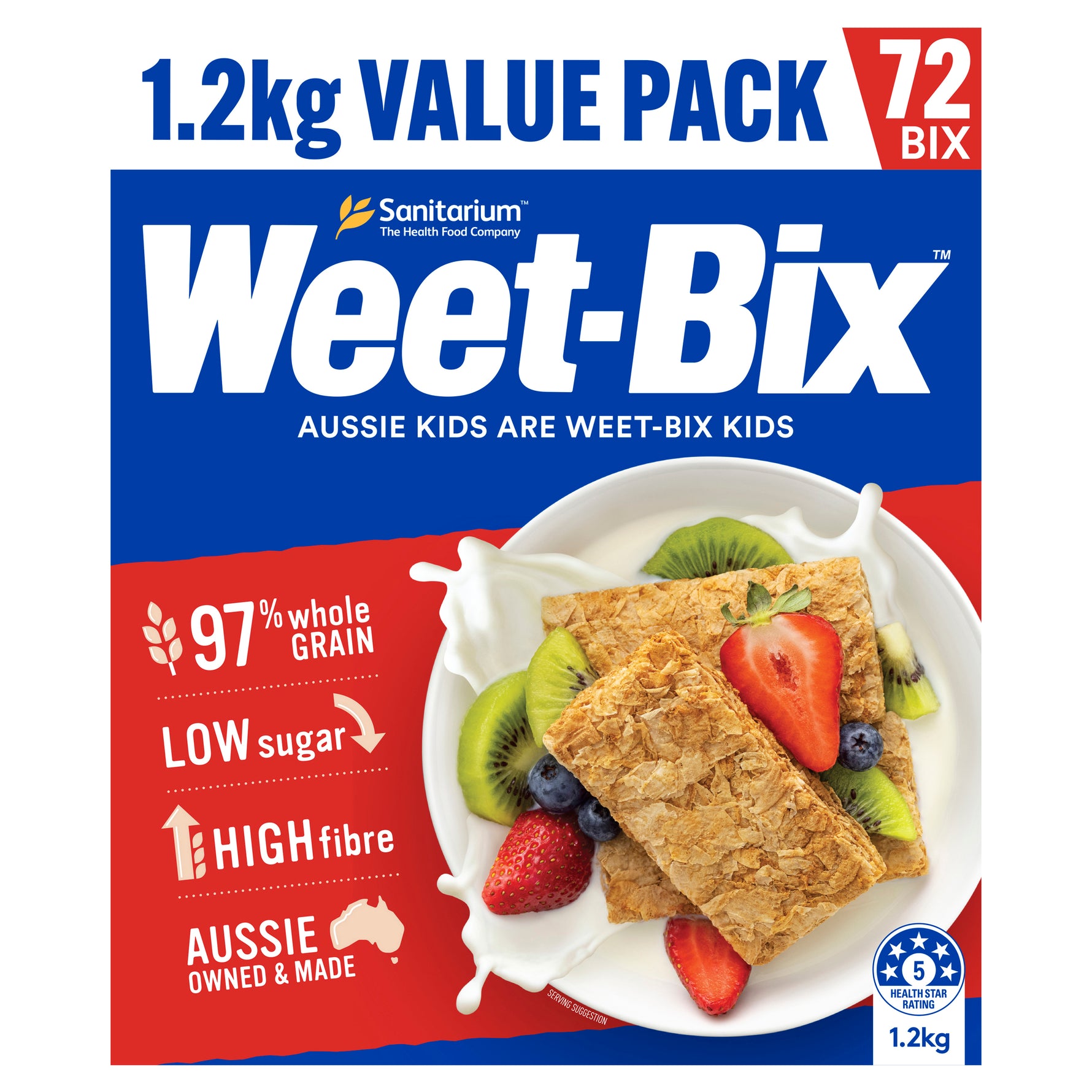 Sanitarium Weet Bix 1.2kg Value Pack