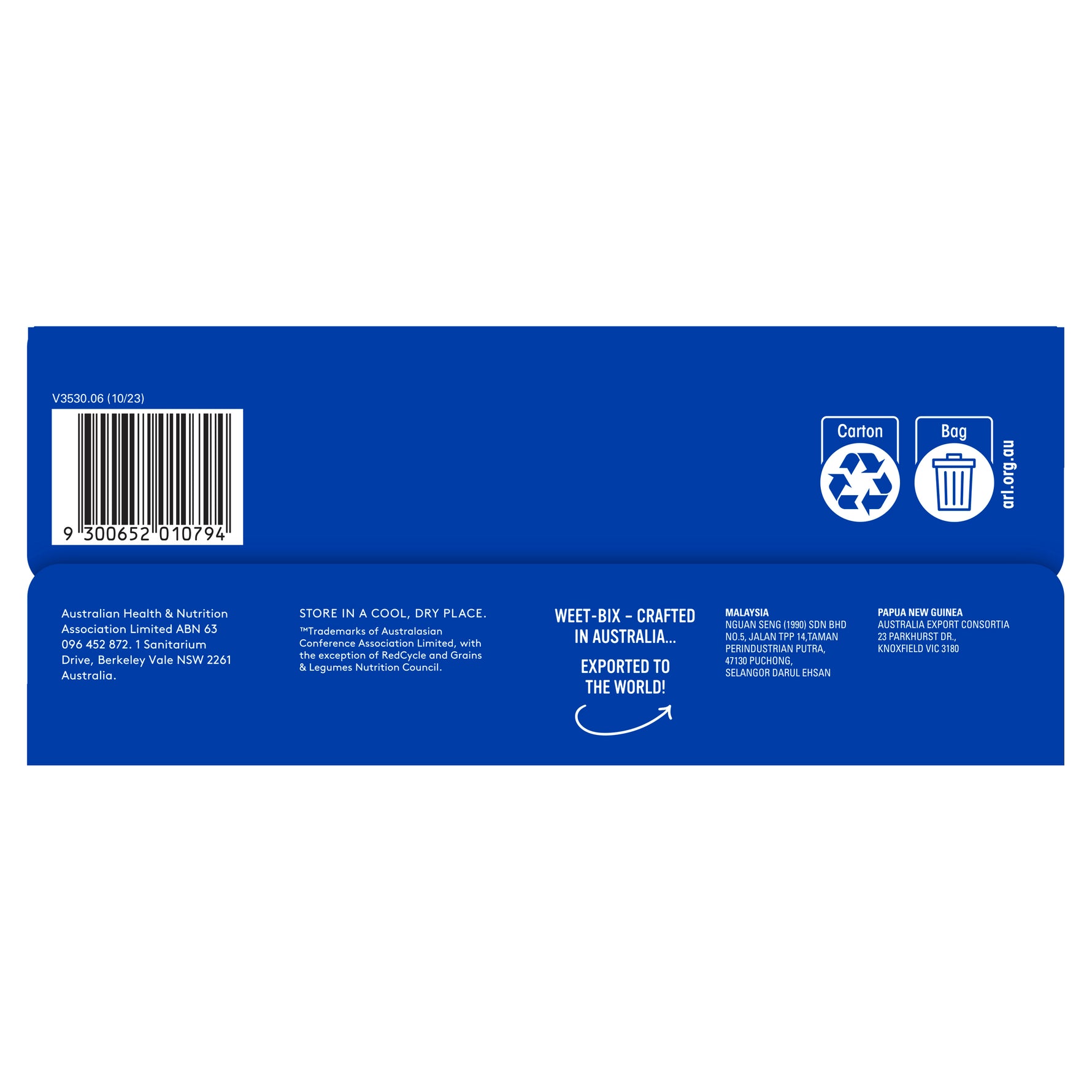 Sanitarium Weet Bix 1.2kg Value Pack