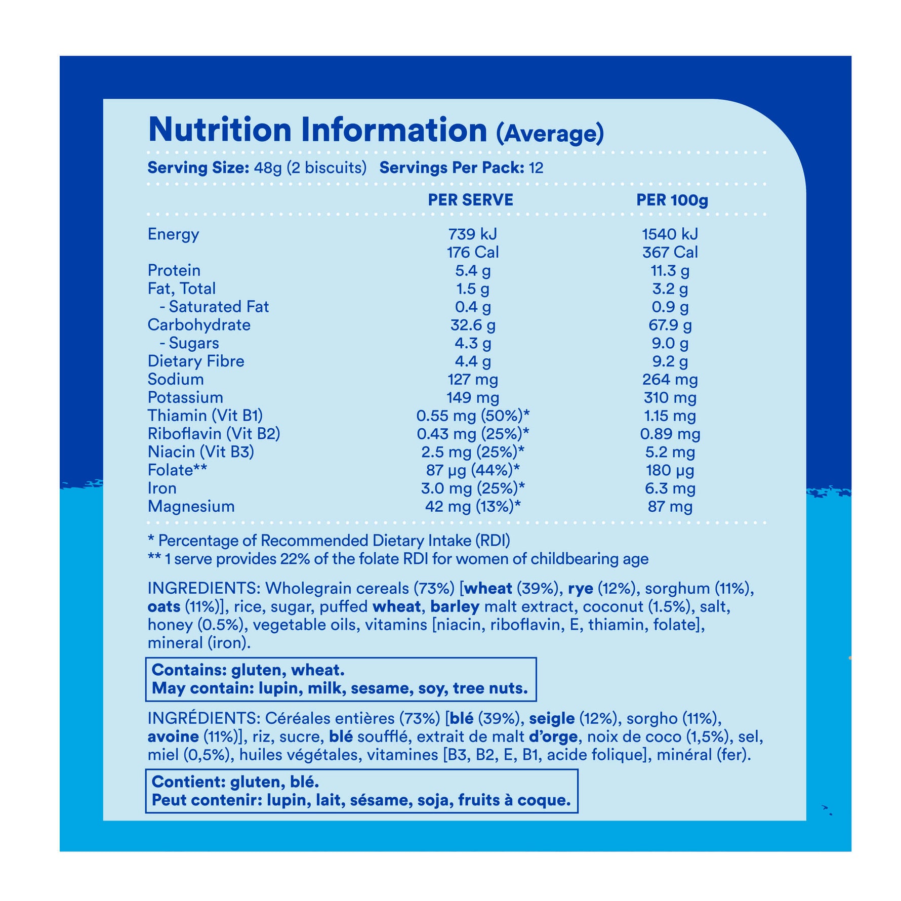 Sanitarium Weet Bix Multi Grain 575g
