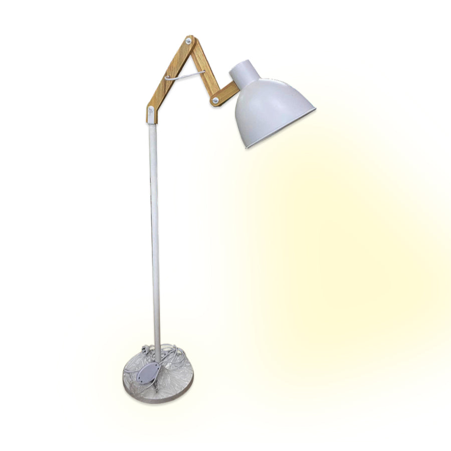 Steel Wooden Floor Lamps