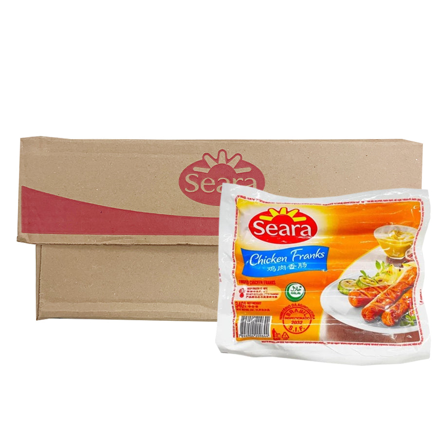 Seara Chicken Franks Sausage 340g x 24