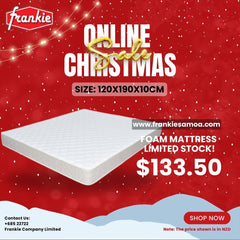 Foam Mattress Double 120x190x10cm [Limited Stock]