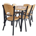 Dinner Table W/Chairs 1+6 Ds0720