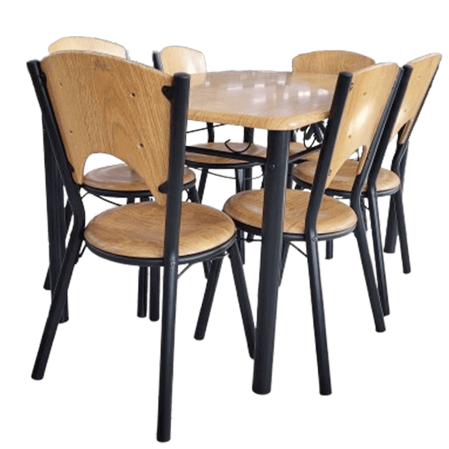 Dinner Table W/Chairs 1+6 Ds0720