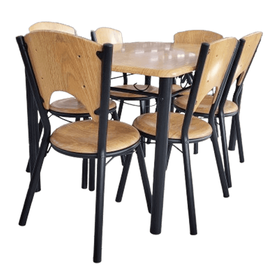 Dinner Table W/Chairs 1+6 Ds0720