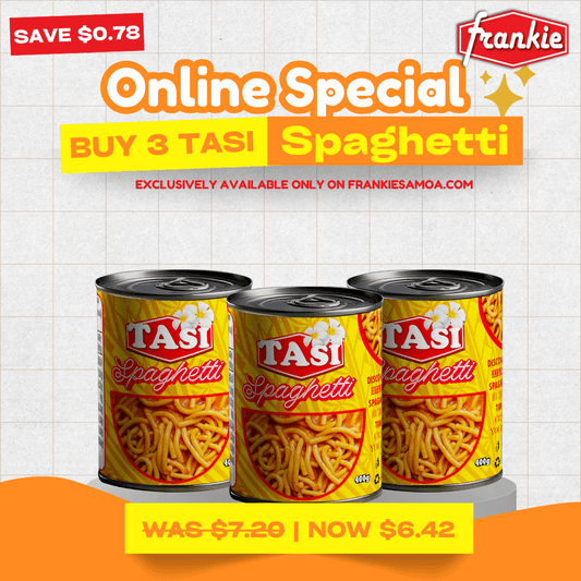 Tasi Spaghetti In Tom Sauce 400g x 3pcs