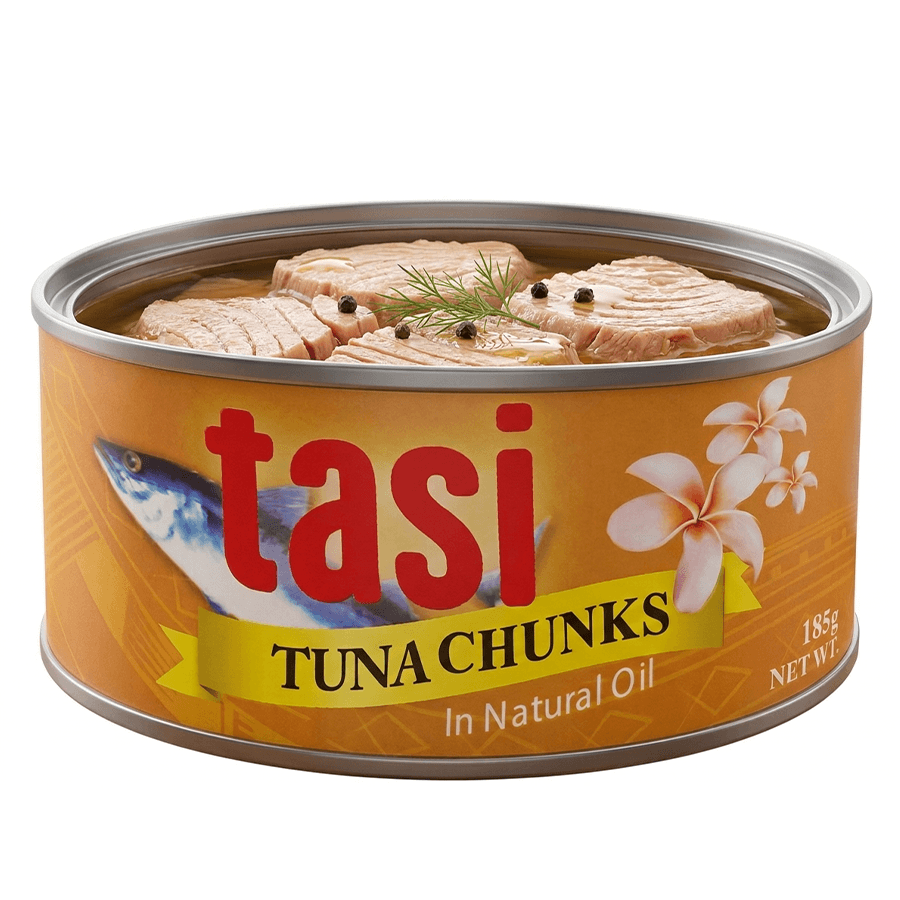 Tasi Tuna Chunks 185g x 12 - Frankie Supermarket