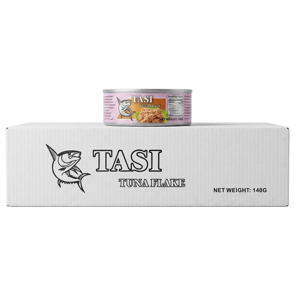 Tasi Tuna Flakes in Oil 140g x 12