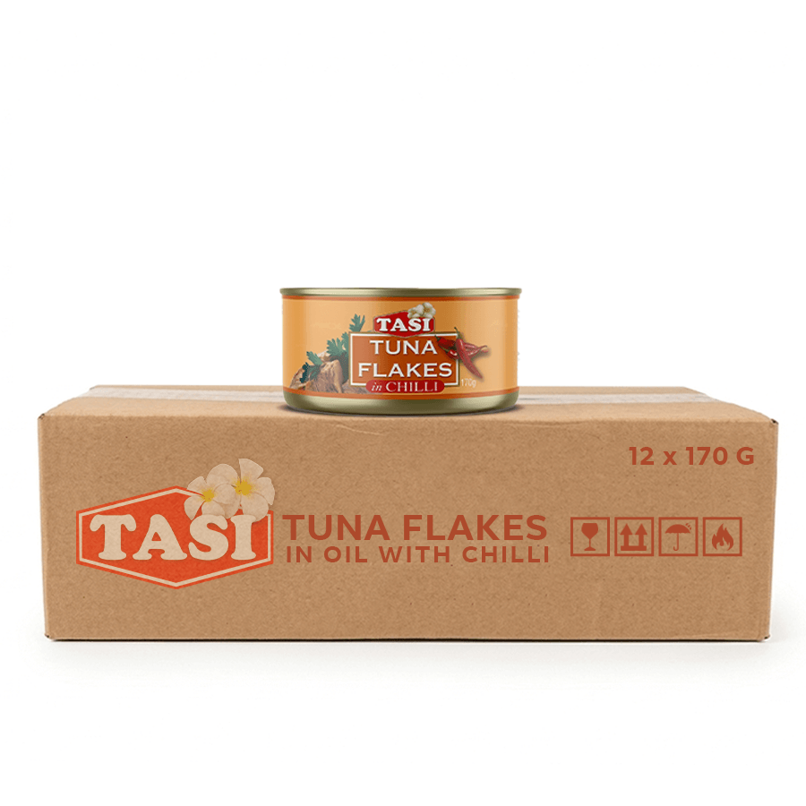 Tasi Tuna Flakes in Chilli 170g x 12