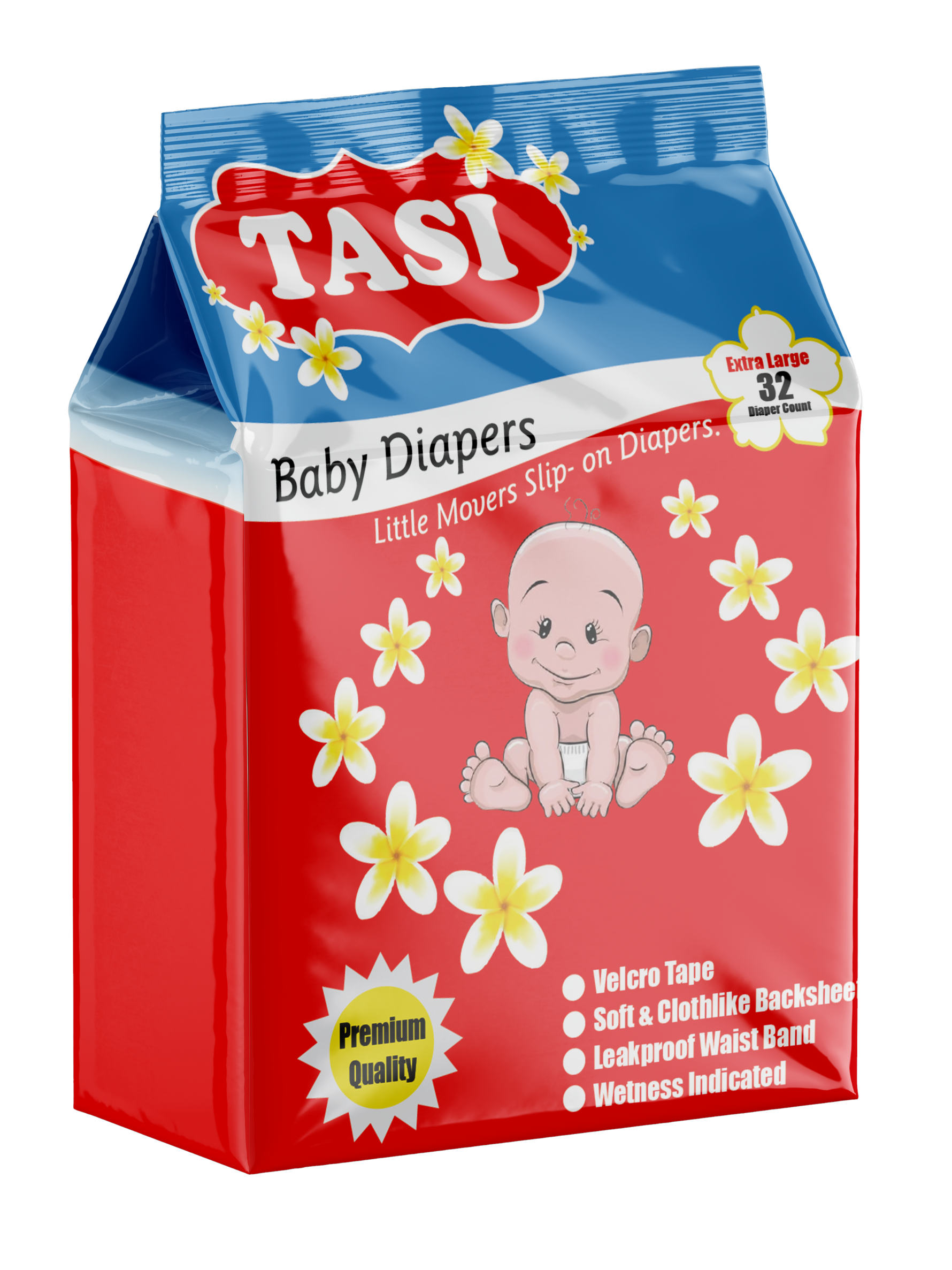 Tasi Baby Diapers [Size by Choice]