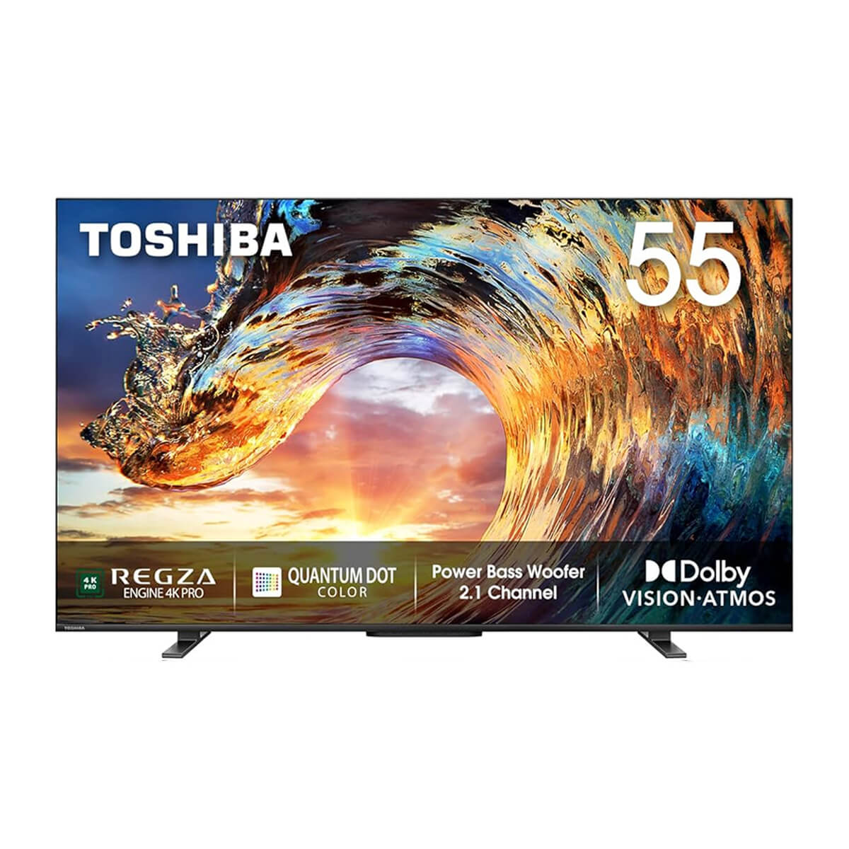 Toshiba 60HZ Qled TV 55"/139cm