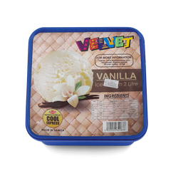 Velvet Ice Cream 2ltr [Flavor by Choice]