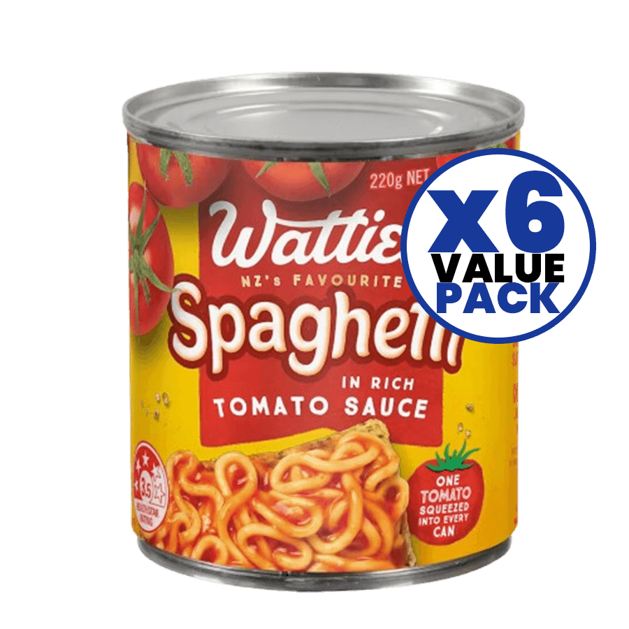 Watties Spaghetti 220g x 6pcs