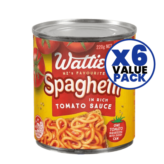 Watties Spaghetti 220g x 6pcs