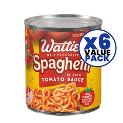 Watties Spaghetti 220g x 6pcs