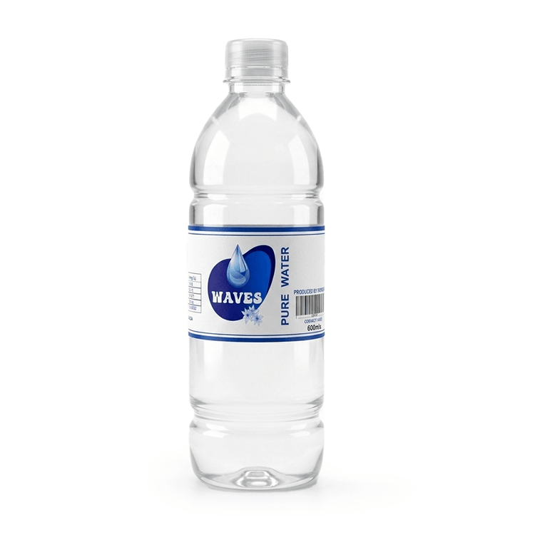 Waves Pure Water 600ml