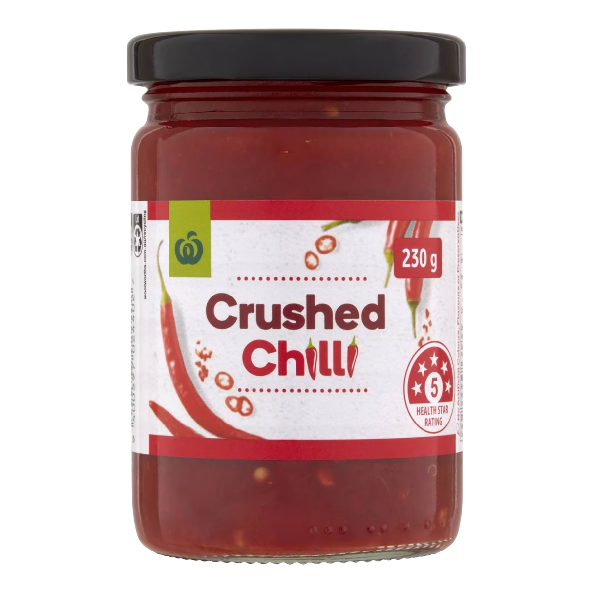 WW Crushed Chilli 230g