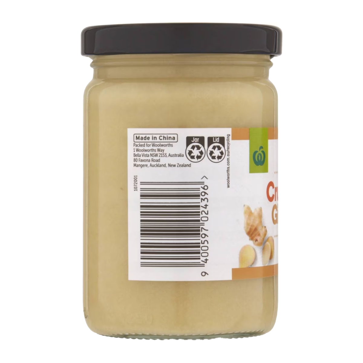 WW Crushed Ginger 230GR