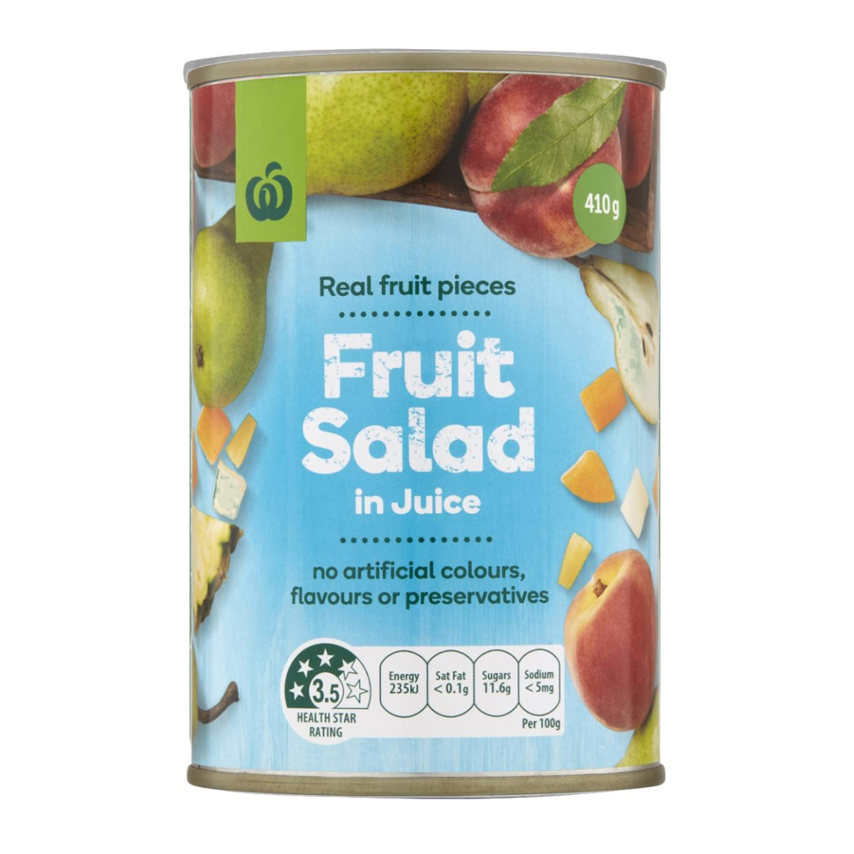 WW Fruit Salad In Juice 410g