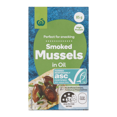 WW Smoked Mussels 85g
