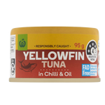 WW Yellowfin Tuna In Chilli & Oil 95g