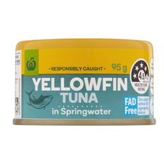 WW Yellowfin Tuna In Springwater 95g