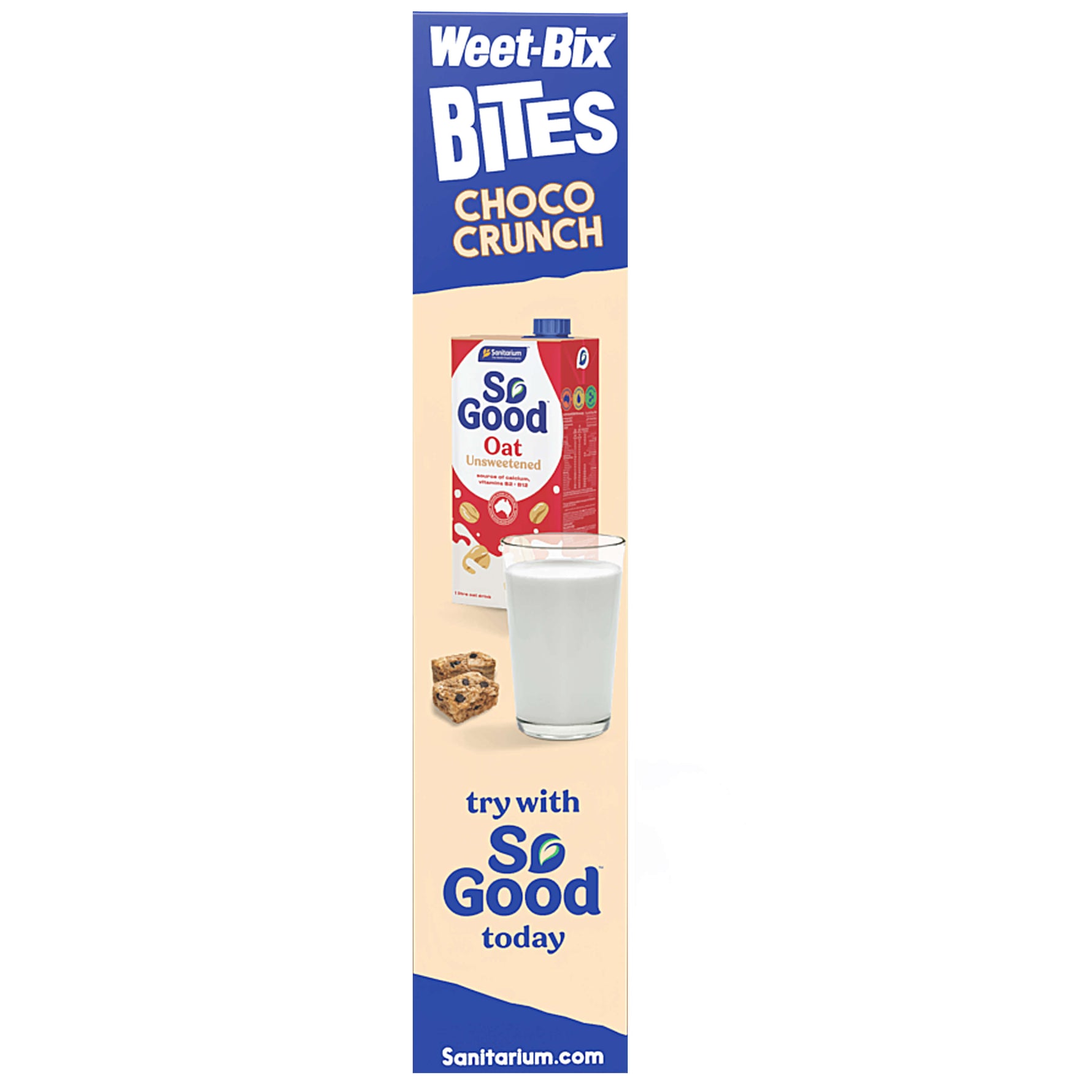 Sanitarium Bix Bites Choco Crunch 500g