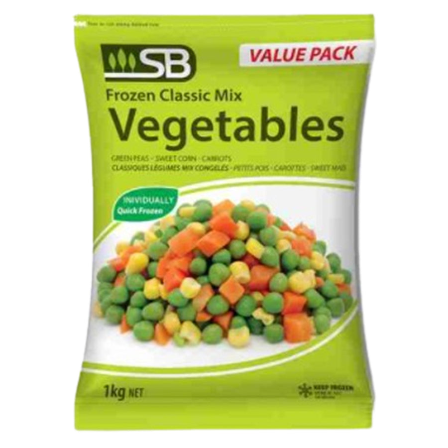 SB Mixed Veges Car/Pea/Corn 1kg