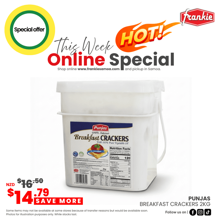 Punjas Breakfast Crackers 2kg
