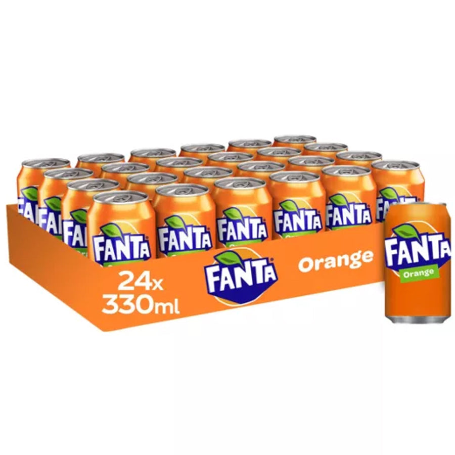 Vailima Fanta Orange Can 330mls x 24
