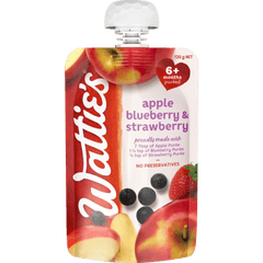 Watt Baby Food Apple B/Berry S/Berry 120g