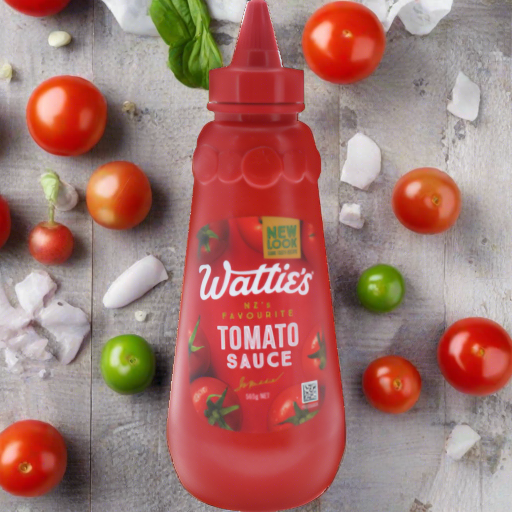 WATTIE'S Tomato Sauce Squeeze 565g