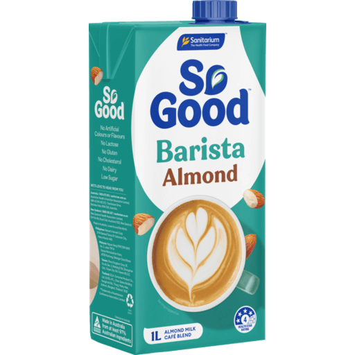 So Good Barista Almond Milk 1ltr