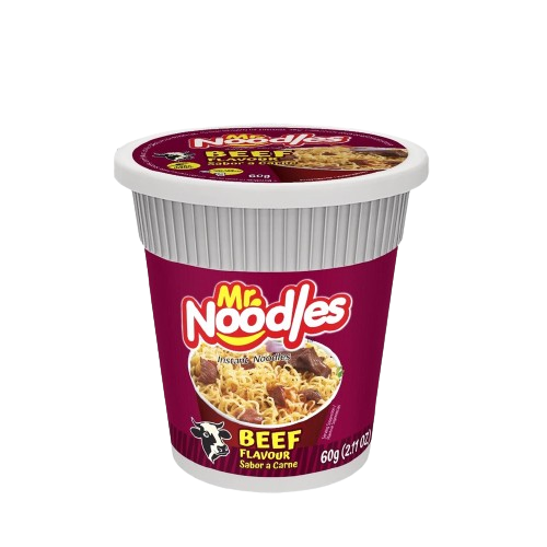 Pran MR Noodles Cup Beef Flavor 60g