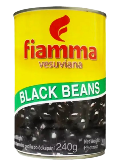 Fiamma Black Beans In Brine 400g