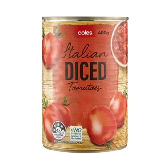 Coles Italia Diced Tomatoes 400g