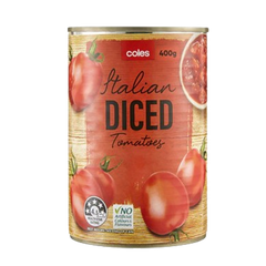 Coles Italia Diced Tomatoes 400g