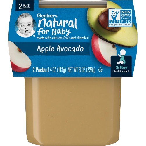 Gerber Apple Avocado 4oz