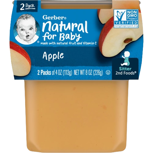 Gerber Baby Food Apple 4oz