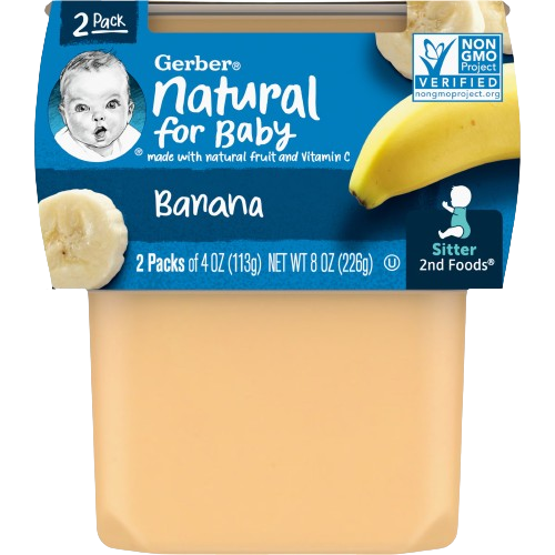 Gerber Baby Food Banana 4oz