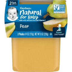 Gerber Baby Food Pear 4oz