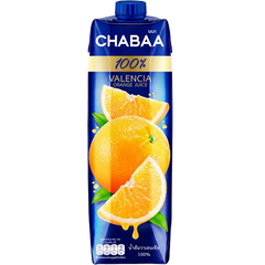 CHABAA Juice Valencia Orange 1ltr