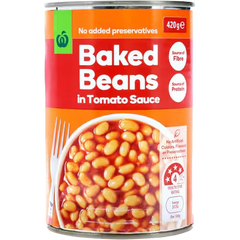 WW Baked Bean In Tomato Sauce 420