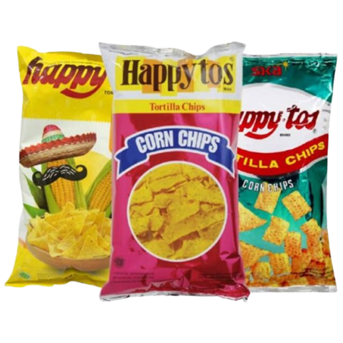 Happy TOS Chips (Flavor By Choice) 140g/160g