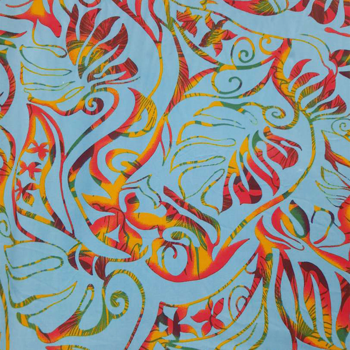 Rayon Printed Fabric 45" per meter